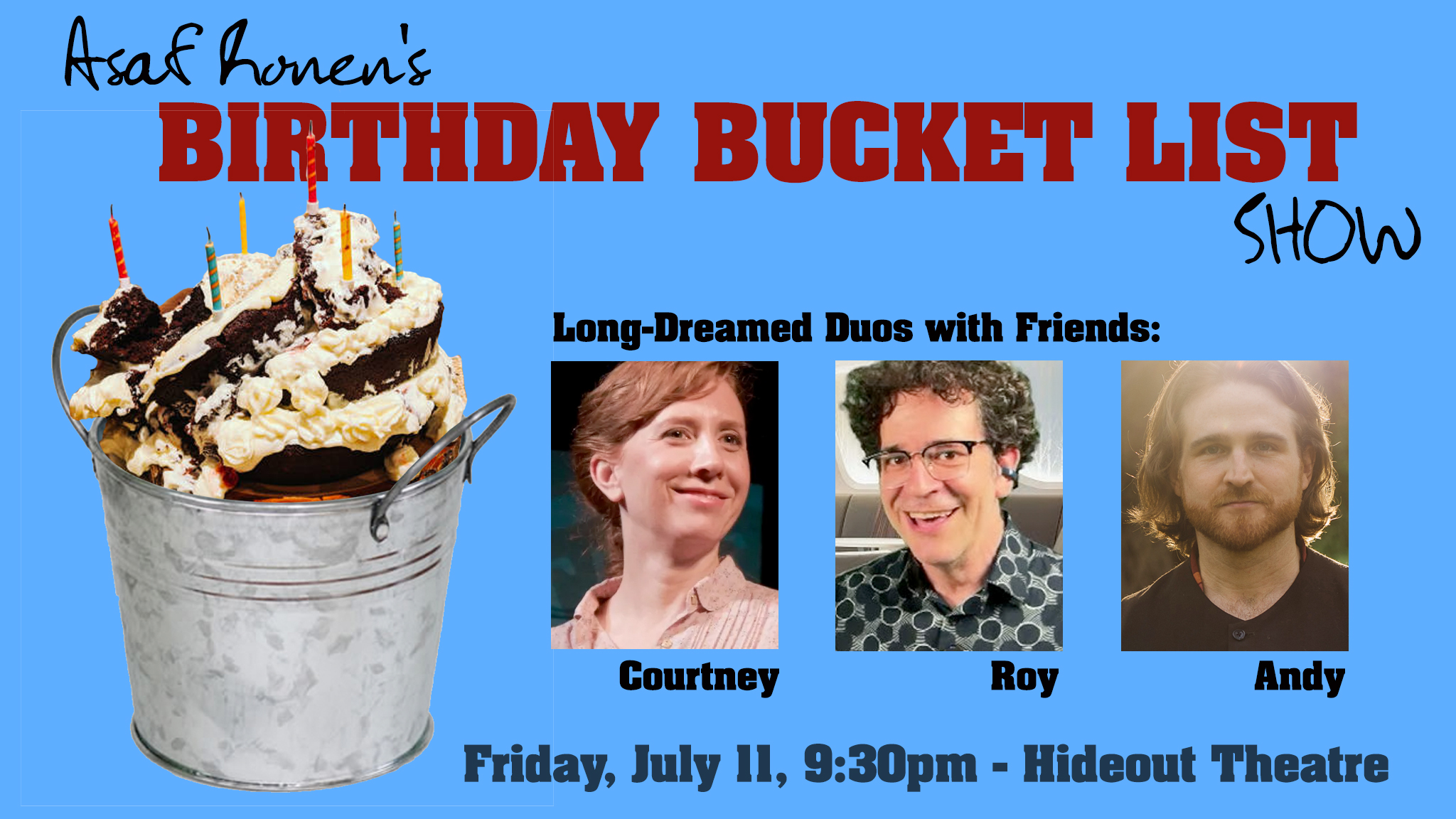 Birthday Bucket List